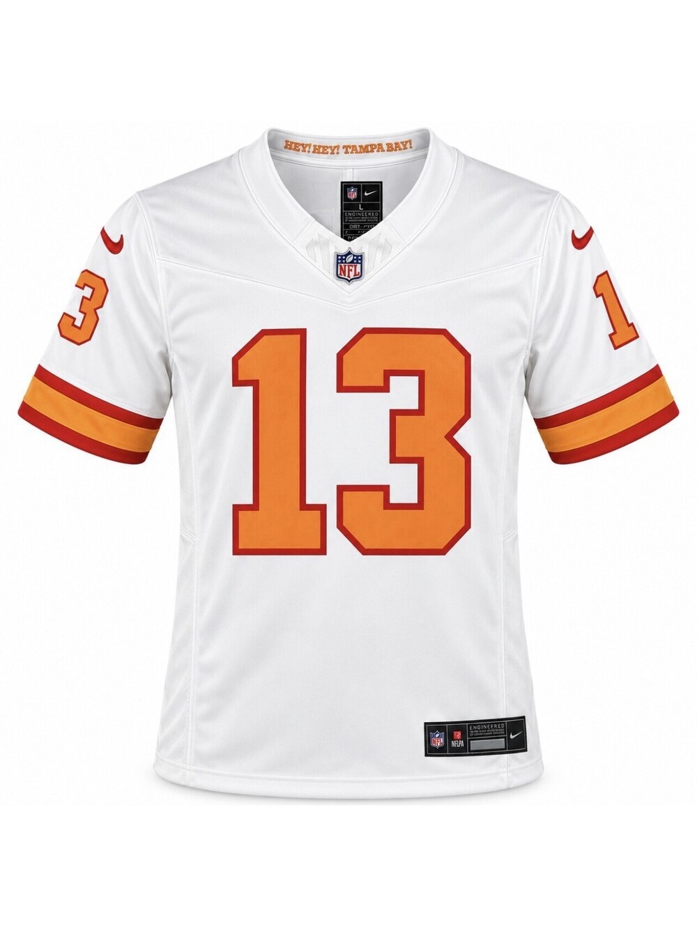 Nike Mike Evans #13 Tampa Bay Buccaneers NFL Throwback Jersey Men's Large White